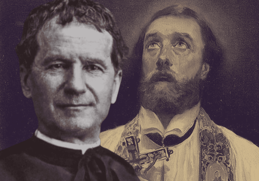 St. John Bosco and St. Francis de Sales - saints favorite saints