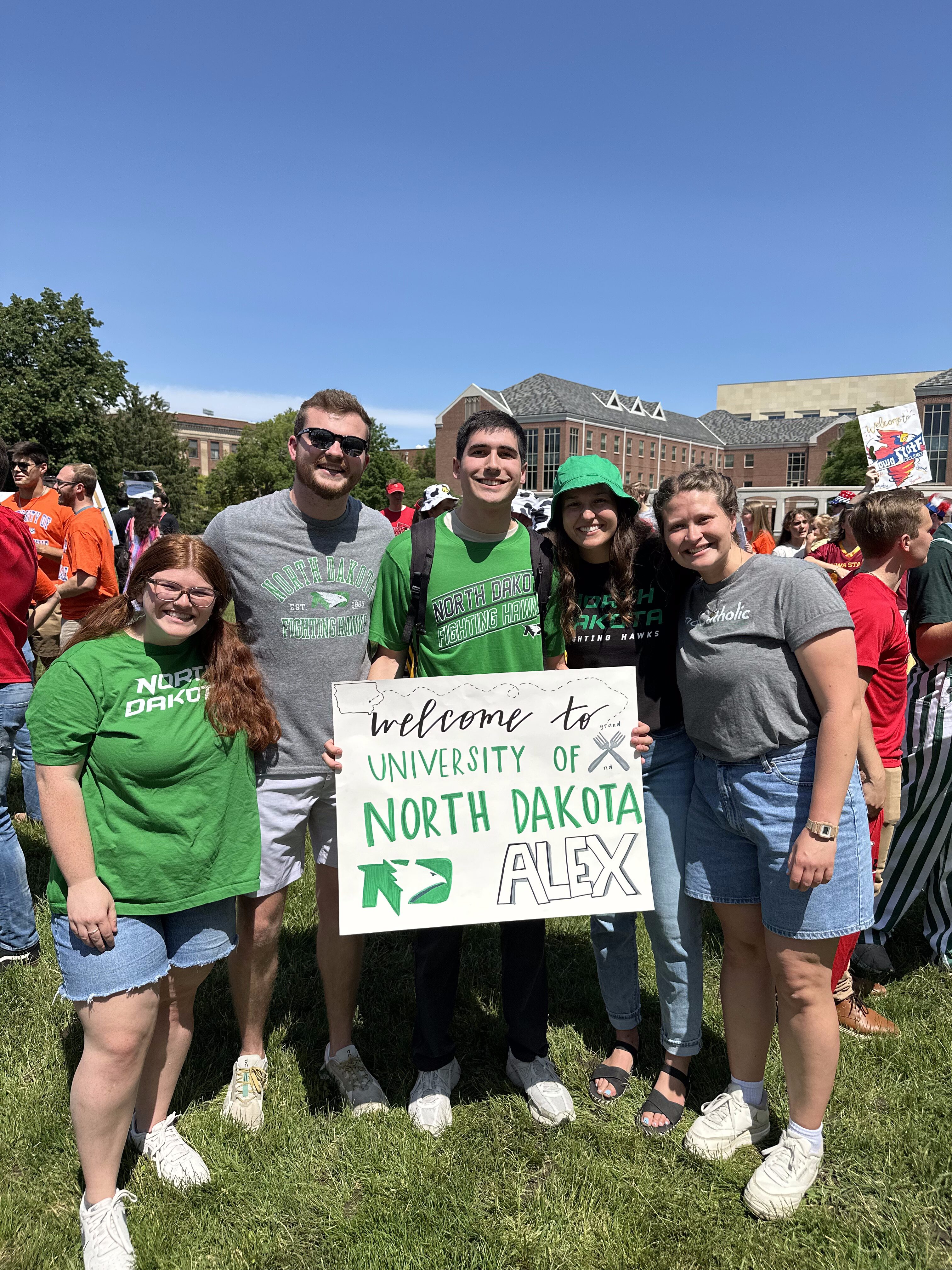 UND team photo