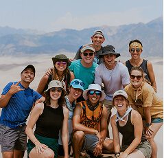 young adult group on mission