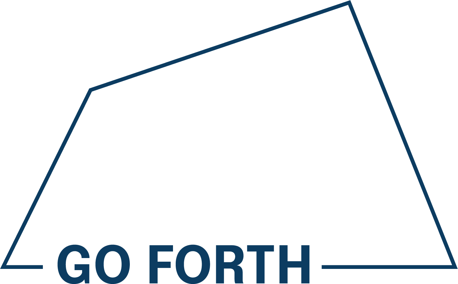 Go Forth Logo 2027 Blue