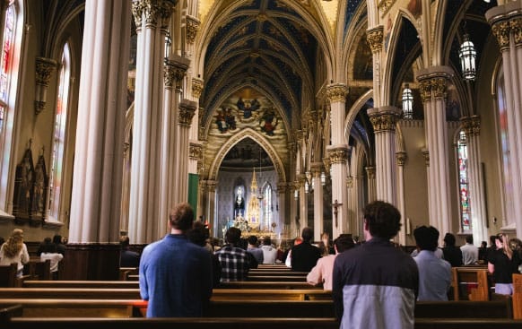 praying